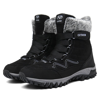 Men’s Non-Slip Hiking & Work Shoes, Wide Fit, Arch Support, Cushioned, Waterproof