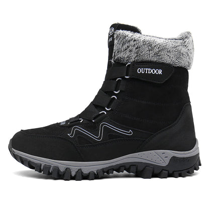 Men’s Non-Slip Hiking & Work Shoes, Wide Fit, Arch Support, Cushioned, Waterproof