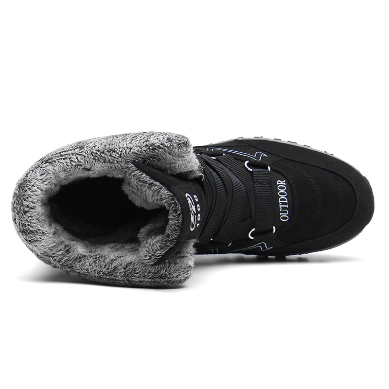 Men’s Non-Slip Hiking & Work Shoes, Wide Fit, Arch Support, Cushioned, Waterproof