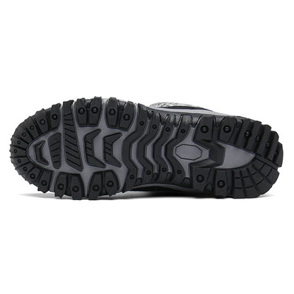 Men’s Non-Slip Hiking & Work Shoes, Wide Fit, Arch Support, Cushioned, Waterproof