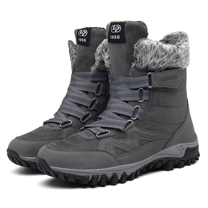 Men’s Non-Slip Hiking & Work Shoes, Wide Fit, Arch Support, Cushioned, Waterproof