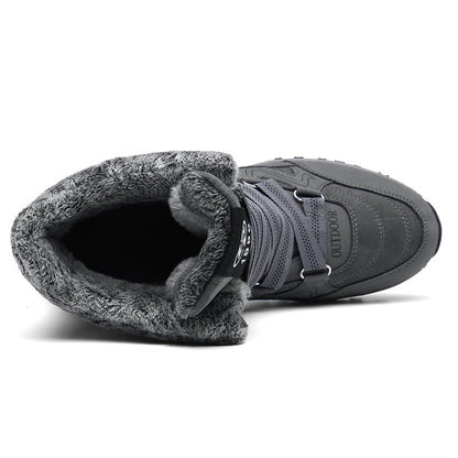 Men’s Non-Slip Hiking & Work Shoes, Wide Fit, Arch Support, Cushioned, Waterproof