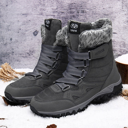 Men’s Non-Slip Hiking & Work Shoes, Wide Fit, Arch Support, Cushioned, Waterproof
