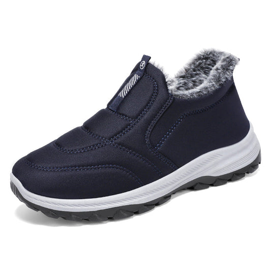 Men's Combat Boots Splash-Resistant Non-Slip Hiking Boots Anti-Puncture Anti-Sprain Work Boots