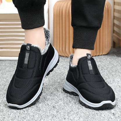 Men's Combat Boots Splash-Resistant Non-Slip Hiking Boots Anti-Puncture Anti-Sprain Work Boots