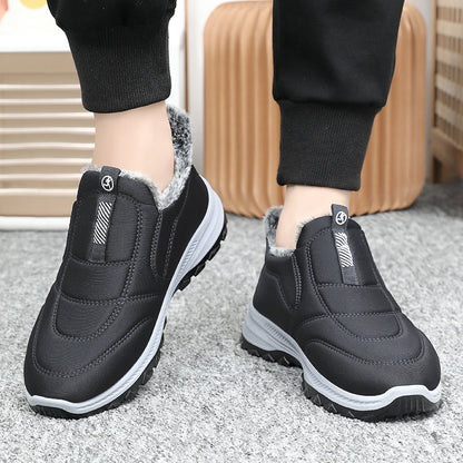 Men's Combat Boots Splash-Resistant Non-Slip Hiking Boots Anti-Puncture Anti-Sprain Work Boots