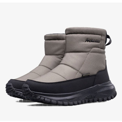 Men's Orthopedic Hiking Boots - Safe and Comfortable Work Boots - Waterproof, Slip-resistant, Impact-resistant, and Puncture-resistant - Wide Toe, Arch Support, and Ankle Support - Money-back Guarantee if ineffective.