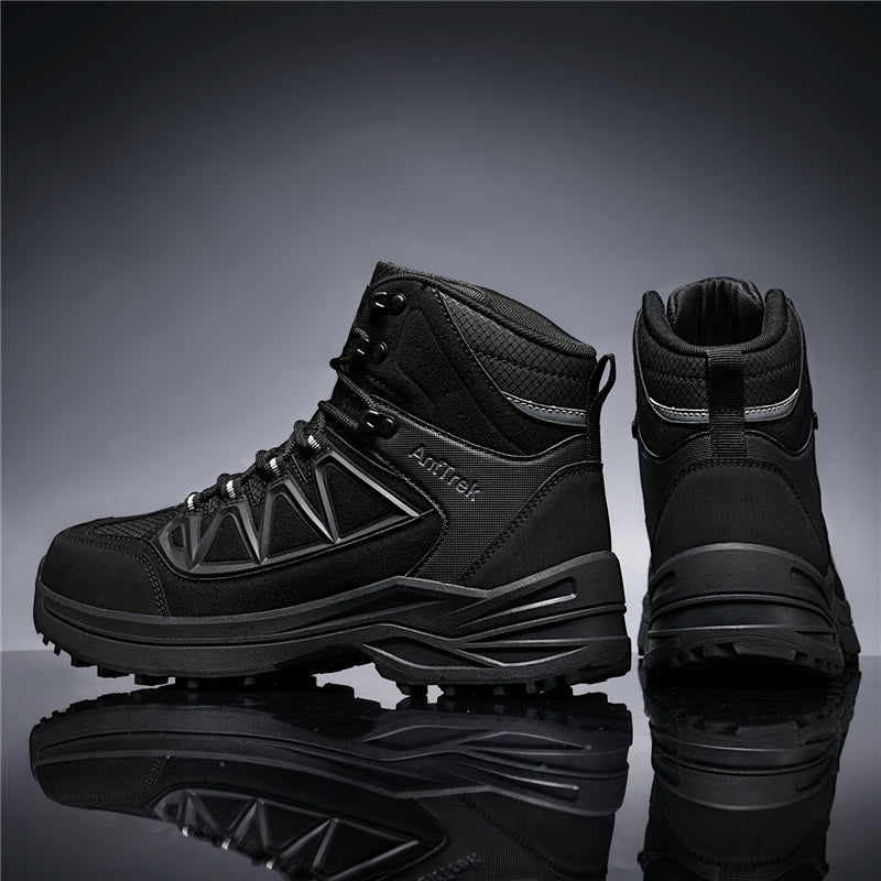 Men's Hiking Boots - Breathable Quick-Dry Upper,Mountain Trekking & Outdoor Adventures | All-Terrain Grip & Abrasion-Proof