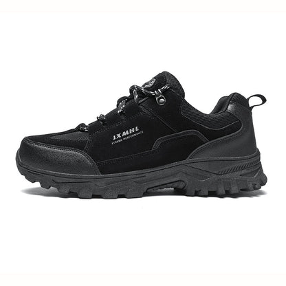 Men's Orthopedic Arch Support Wide Toe Ankle Support Hiking Shoes Waterproof Non-slip Anti-puncture Work Shoes