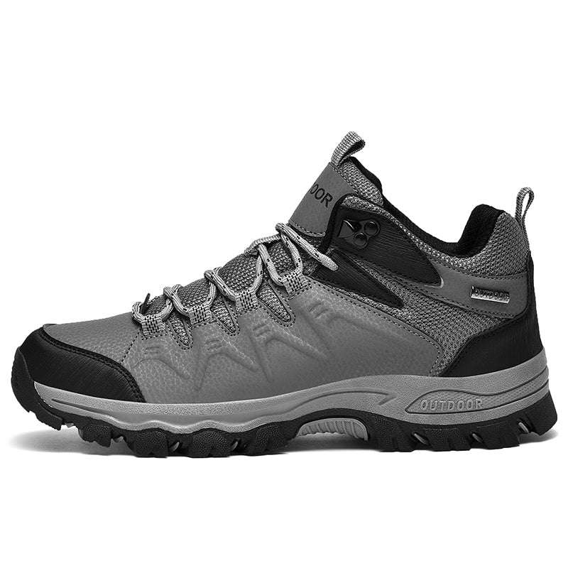 Men’s Orthopedic Winter Warm and Cozy Hiking Boots - Casual Boots - Slip-on - Non-slip - Arch Support - Waterproof - Wide Toe - Ideal For Winter Outdoor Adventures