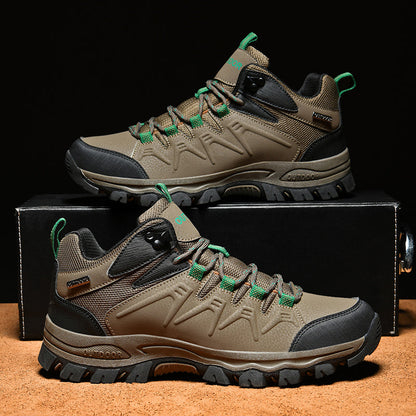 Men’s Orthopedic Winter Warm and Cozy Hiking Boots - Casual Boots - Slip-on - Non-slip - Arch Support - Waterproof - Wide Toe - Ideal For Winter Outdoor Adventures