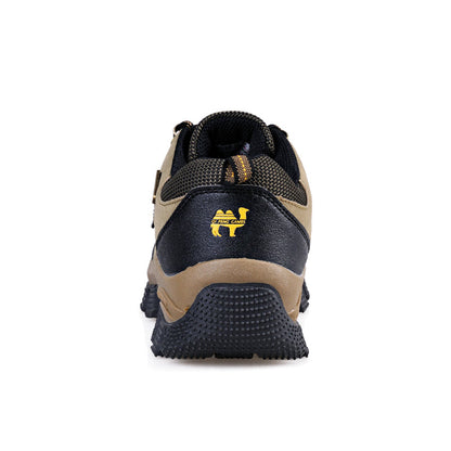 （🔥2026 Upgrade🔥）Men's Orthopedic Hiking Boots - Safe and Comfortable Work Boots - Waterproof, Slip-resistant, Impact-resistant, and Puncture-resistant - Wide Toe, Arch Support, and Ankle Support - Money-back Guarantee if ineffective.