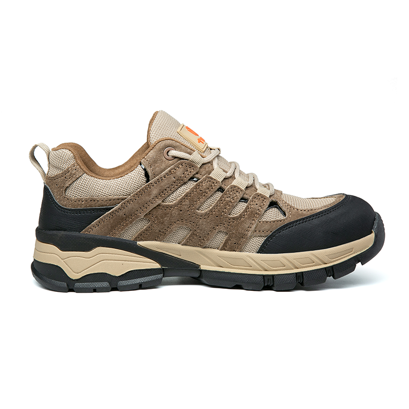 Men's Orthopedic Arch Support Wide Toe Ankle Support Hiking Shoes Waterproof Non-slip Anti-puncture Work Shoes