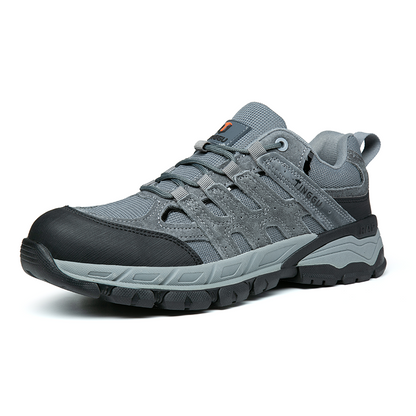 Men's Orthopedic Arch Support Wide Toe Ankle Support Hiking Shoes Waterproof Non-slip Anti-puncture Work Shoes