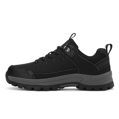 ⏰Limited Time Sale 70% OFF-Men's Orthopedic Arch Support Wide Toe Lightweight Hiking Shoes Waterproof Non-slip Scratch-Resistant Work Shoes, Ideal For Hike All Day with Comfort and Zero Fatigue