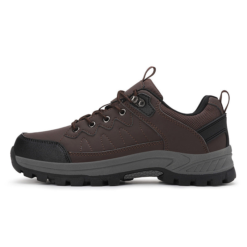 ⏰Limited Time Sale 70% OFF-Men's Orthopedic Arch Support Wide Toe Lightweight Hiking Shoes Waterproof Non-slip Scratch-Resistant Work Shoes, Ideal For Hike All Day with Comfort and Zero Fatigue
