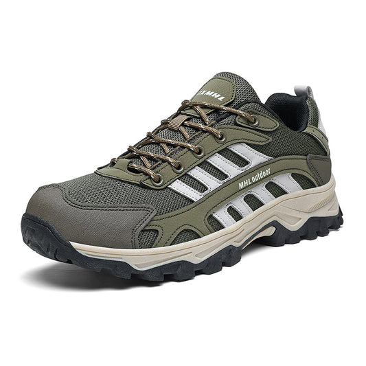 Men's Orthopedic Arch Support Wide Toe Ankle Support Hiking Shoes Waterproof Non-slip Anti-puncture Work Shoes