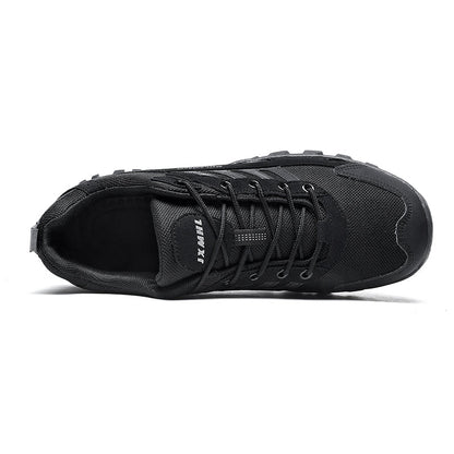 Men's Orthopedic Arch Support Wide Toe Ankle Support Hiking Shoes Waterproof Non-slip Anti-puncture Work Shoes