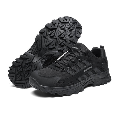 Men's Orthopedic Arch Support Wide Toe Ankle Support Hiking Shoes Waterproof Non-slip Anti-puncture Work Shoes