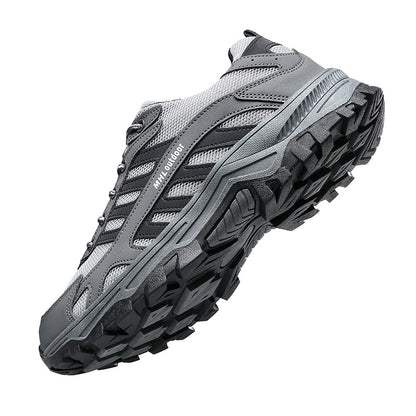 Men's Orthopedic Arch Support Wide Toe Ankle Support Hiking Shoes Waterproof Non-slip Anti-puncture Work Shoes
