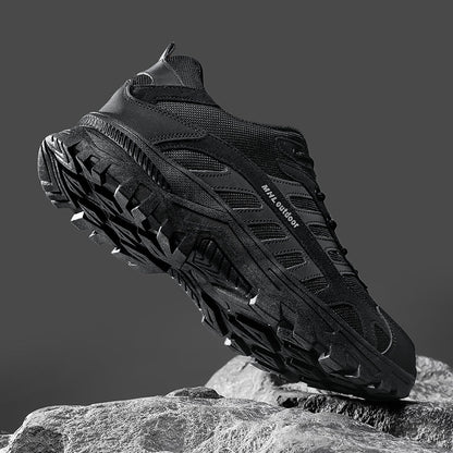 Men's Orthopedic Arch Support Wide Toe Ankle Support Hiking Shoes Waterproof Non-slip Anti-puncture Work Shoes