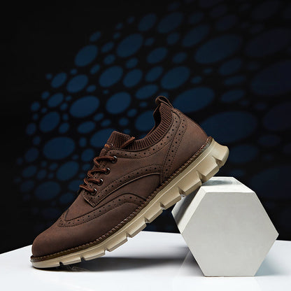 Men’s Retro Leather Zip Boots Built for Comfort, Wide Toe, Arch Support, Pressure Relief, Waterproof for Every Seaso