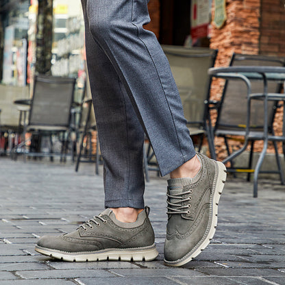 Men’s Retro Leather Zip Boots Built for Comfort, Wide Toe, Arch Support, Pressure Relief, Waterproof for Every Seaso