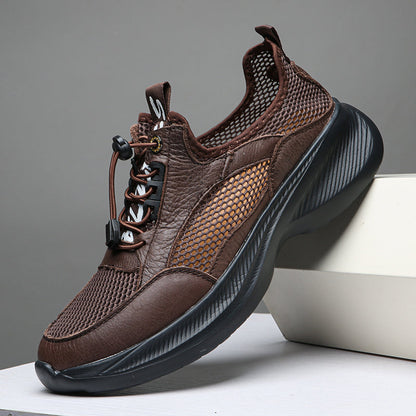 Men's Orthopedic Walking Boots - Built-In Arch Support; Waterproof Leather Upper; Wide Toe; Non-Slip; Ankle Support; Scratch&Smash&Puncture Resistant; Comfortable Hiking Boots