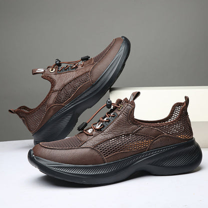 Men's Orthopedic Walking Boots - Built-In Arch Support; Waterproof Leather Upper; Wide Toe; Non-Slip; Ankle Support; Scratch&Smash&Puncture Resistant; Comfortable Hiking Boots