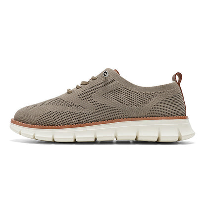 Men‘s’ Slip-On Running Walking Shoes - Zero Laces Comfort, Non-Slip Traction & Cushioned Support