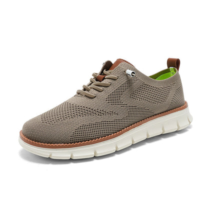 Men‘s’ Slip-On Running Walking Shoes - Zero Laces Comfort, Non-Slip Traction & Cushioned Support