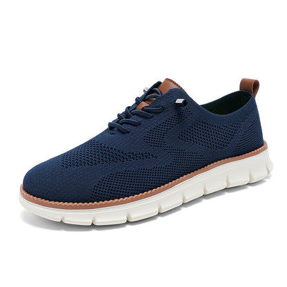 Men‘s’ Slip-On Running Walking Shoes - Zero Laces Comfort, Non-Slip Traction & Cushioned Support