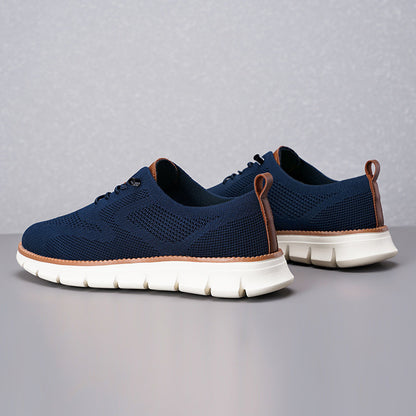 Men‘s’ Slip-On Running Walking Shoes - Zero Laces Comfort, Non-Slip Traction & Cushioned Support