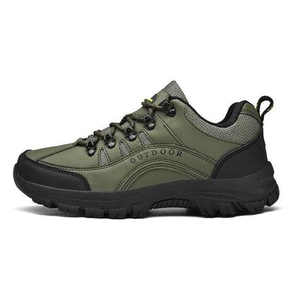 Men's Orthopedic Arch Support Wide Toe Lightweight Hiking Shoes Waterproof Non-slip Scratch-Resistant Work Shoes, Ideal For Hike All Day with Comfort and Zero Fatigue