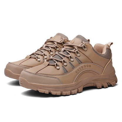 Men's Orthopedic Arch Support Wide Toe Lightweight Hiking Shoes Waterproof Non-slip Scratch-Resistant Work Shoes, Ideal For Hike All Day with Comfort and Zero Fatigue