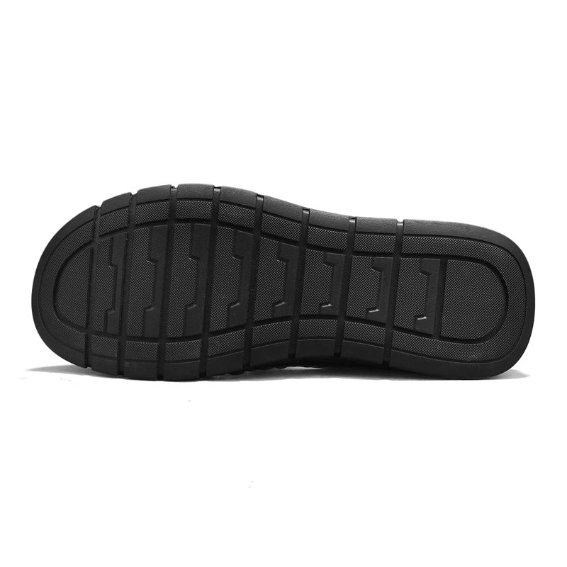 Men's Mesh Hiking Shoes - Slip-On, Breathable, Slip-Resistant, Wide Toe Box with Arch Support