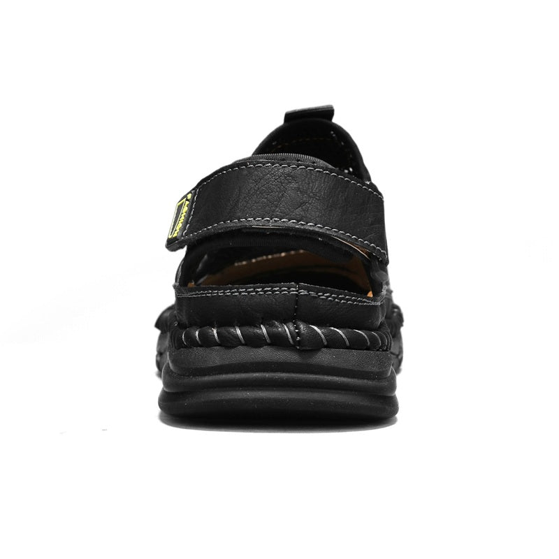Men's Mesh Hiking Shoes - Slip-On, Breathable, Slip-Resistant, Wide Toe Box with Arch Support