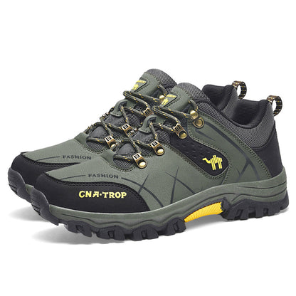 (💥NOW ON: 70% OFF Sale!🔥) Latest Men's Genuine Leather Non-Slip Waterproof Outdoor Hiking Shoes