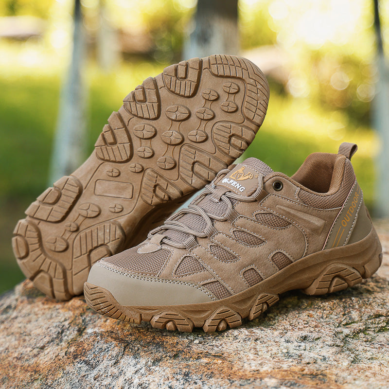 ⏰Limited-Time 70% OFF– Men’s Lightweight Tactical Hiking Shoes – Breathable,Wide Fit with Cushioned Support, Non-Slip & Built for Outdoor Comfort