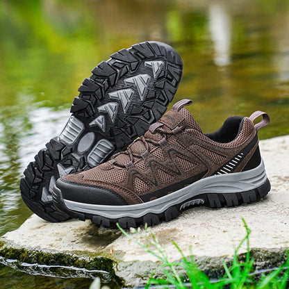 (🎁#7 Best Seller) Men’s Athletic Work Shoes – Arch Support, Wide Toe Box, Breathable, Lightweight, Non-Slip, Built for Hiking & Outdoor Use