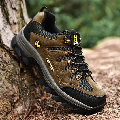 Men's Outdoor Hiking Shoes - Max Grip, Tough Durable, Cushion Comfort, All-Day Wear