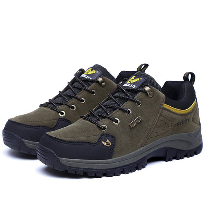 Men’s Steel Toe Hiking Work Shoes – Puncture-Resistant, Lightweight, Slip-Resistant & Durable for Outdoor Work