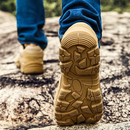 Men’s ASTM-Certified Steel Toe Work Shoes – Puncture-Resistant, Arch Support, Wide Toe Box, Breathable, Lightweight & Slip-Resistant