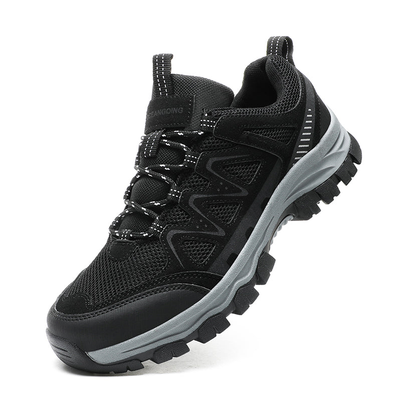 (🎁#7 Best Seller) Men’s Athletic Work Shoes – Arch Support, Wide Toe Box, Breathable, Lightweight, Non-Slip, Built for Hiking & Outdoor Use