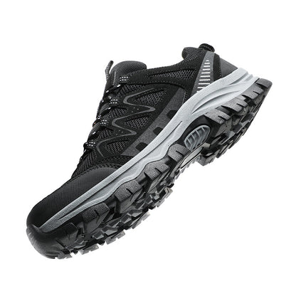 (🎁#7 Best Seller) Men’s Athletic Work Shoes – Arch Support, Wide Toe Box, Breathable, Lightweight, Non-Slip, Built for Hiking & Outdoor Use