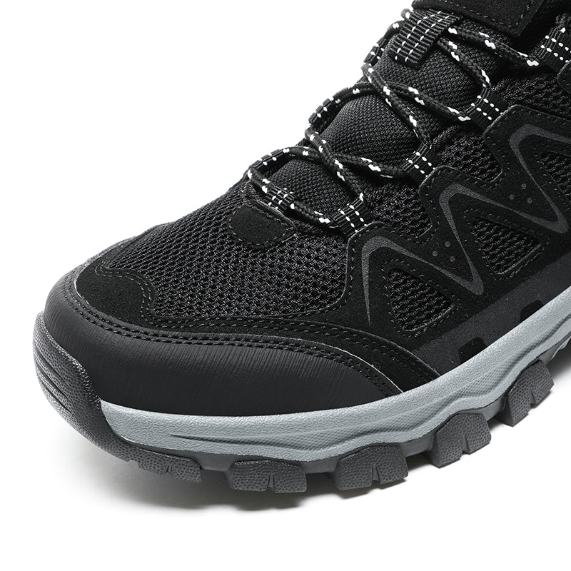 (🎁#7 Best Seller) Men’s Athletic Work Shoes – Arch Support, Wide Toe Box, Breathable, Lightweight, Non-Slip, Built for Hiking & Outdoor Use