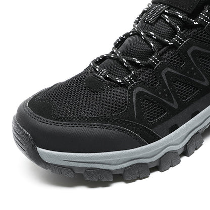 (🎁#7 Best Seller) Men’s Athletic Work Shoes – Arch Support, Wide Toe Box, Breathable, Lightweight, Non-Slip, Built for Hiking & Outdoor Use