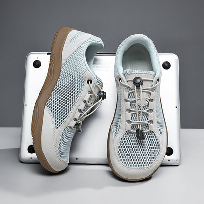 Men’s Barefoot Walking Shoes – Wide Toe Box, Breathable Mesh, Lightweight Comfort & Non-Slip Sole for Everyday Wear