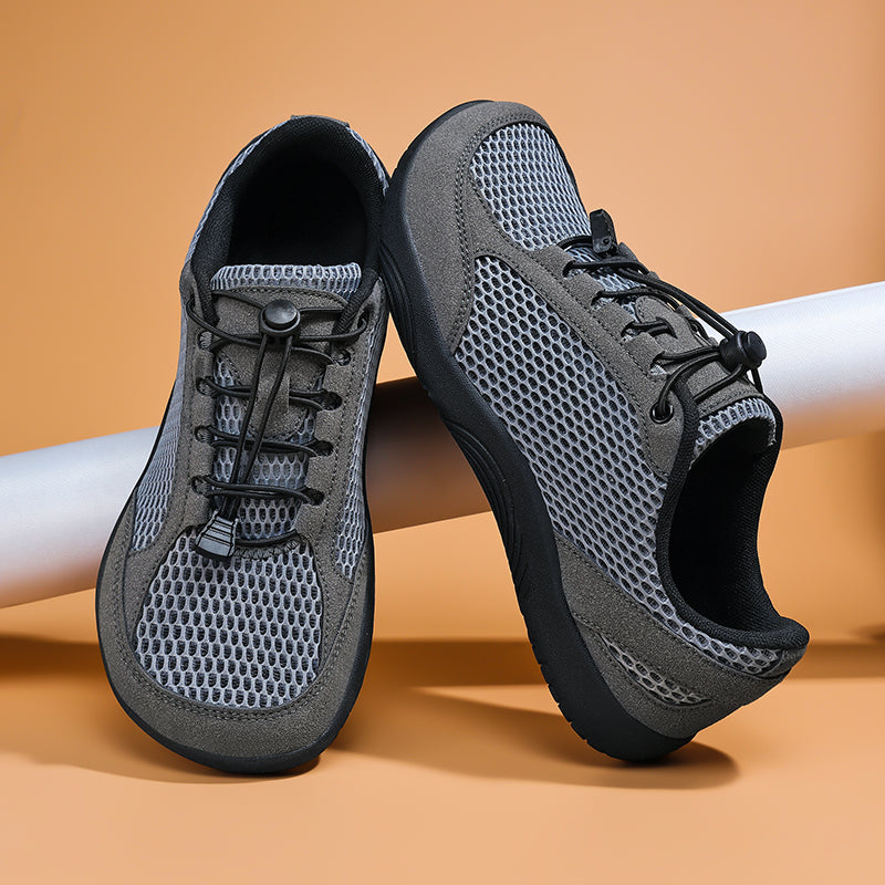 Men’s Barefoot Walking Shoes – Wide Toe Box, Breathable Mesh, Lightweight Comfort & Non-Slip Sole for Everyday Wear
