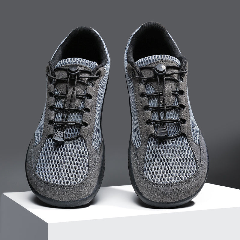 Men’s Barefoot Walking Shoes – Wide Toe Box, Breathable Mesh, Lightweight Comfort & Non-Slip Sole for Everyday Wear